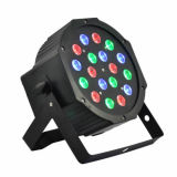 LED PAR Can Light 18X1w RGB Plastic LED PAR