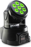 7*10W 4in1 RGBW LED Moving Head Wash Light
