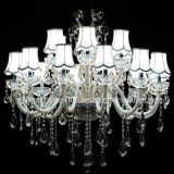 Design Project Crystal Chandelier for Hotel or Home (S-8023-12+6)