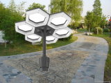 High Efficiency LED Garden Light with Solar Panel