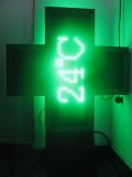 P14 Green Color Outdoor Pharmacy LED Cross Display