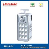 12PCS SMD LED Rechargeable Flashlight