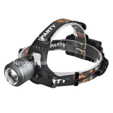 CREE LED Portable Camping Outdoor Light Rechargeable Zoom Headlamp (MK-3374)