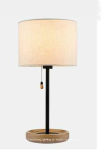 Modern Simple Natural Wood Table Lamp/LED Bedside Lamp