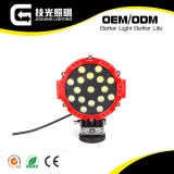 7inch 51W Epistar Red Tractor Offroad LED Car Driving Work Light for Truck and Vehicles