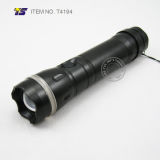 LED Flashlight with Alarm Self Protector (T4194)