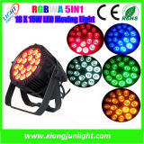 18X15W RGBWA 5in1 Clay Packy LED PAR Can Light