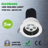 5W High Quality LED Ceiling Lights with CE RoHS (QB356-5-W)
