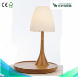 Lightingbird Acrylic Lampshade Wooden Table Lamp (LBMT-TSW)