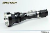 10W CREE XM-L 1000LM 18650 Super Bright Aluminum Tactical LED Flashlight (TA6X-5)