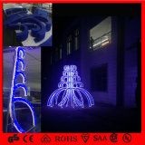 Outdoor Landscape Metal Holiday Giant LED Christmas Fountain Decoration Light
