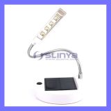 0.44W 650mAh LED Solar Table Lamp Charged by Solar or USB Cable