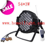High Quality LED Stage PAR Light with CE for Stage Performance 54*3W