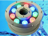 Multi Color LED Fountain Light 9W/12W LED Light Recessed Floating LED Pool Light