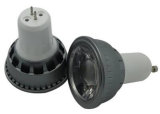 GU10 Holder 5W COB LED Spotlight with Black Aluminum
