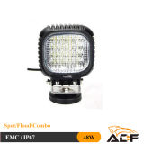 CREE 48W IP67 Offroad LED Work Light LED Car Light for ATV, UTV, Heavy Duty Machines, Excavator