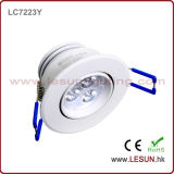 Recessed 3W LED Ceiling Cabinet Light LC7223y