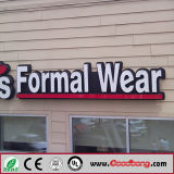 Outdoor Strong Huge Size Advertising Hot Sale Exterior LED Lighting Logo with Names