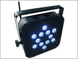 LED Square Light, 12PCS Tri-Color LED Flat PAR, Stage Light