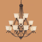 Hot Sale Chandelier with Glass Shade (1016RBZ)