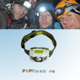 Hot Promotion Waterproof 1W High Power LED Headlamp (POPPAS- T16)