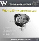 10W LED Offroad Spot Light for Motorcycle, ATV, UTV, 4x4