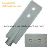 60W Integrated LED Solar Garden Street Light for Oudoor Road