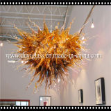 Brown Blow Glass Ornament Chandelier Light for Decoration