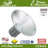 Aluminum Alloy Meanwell CREE Chip 100W LED High Bay Light