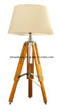 Wood Tripod Table Lamp (HBT-6232)