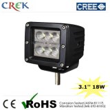 1440lm 3'' Inch 18W Square LED Work Light (CK-WC0603A)