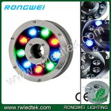 Recessing IP68 RGB 9W LED Underwater Fountain Lights