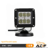 CREE18W Square Floodlight LED Work Light for Offroad