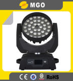 LED Wash Moving Head Light with RGBWA UV Color and Mix Color