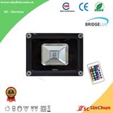 High Performance Outdoor Lighting 10W LED RGB Flood Light