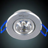 CE Approved 1 Watt 30, 000 Hours LED Ceiling Light for Exhibition