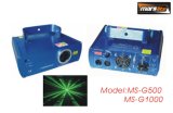 Green Laser (MS-G500/MS-G1000) /Laser Product/Laser Light/Stage Light