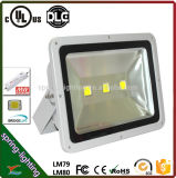 Meanwell Driver 150W Super Bright Outdoor LED Flood Light with UL Dlc Listed