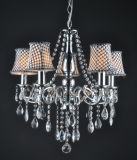 Modern New Design Lampshade Crystal Chandelier (9227-5)