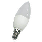 3W D35 LED Candle Light Bulb Suit with Plastic Cover and E14 (Accept OEM&ODM)