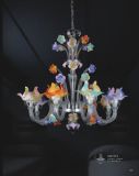 Especially Beautiful Flower Glass Pendant Lamp (81125-8)