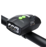 Multi-Function Bike Bicycle Headlight Glare LED Electronic Bell Bicycle Equipment