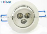 3W Flexible Dimmable LED Ceiling Light (DT-TH-3A)