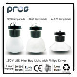 150W LED High Bay Industrial Light 110lm/W with 5years Warranty