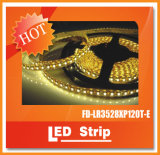 IP65 Yellow LED Strip Light SMD3528 600LEDs LED Rope Light
