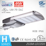 135W Vertical/Horizontal Installation LED Street Light Withce RoHS UL TUV
