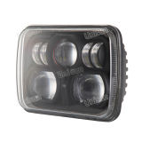 Unisun 7X5 7inch 12V/24V 88watt Rectangle LED Headlight, Hi/Low Beam Headlamp, LED Truck Light, Auxiliary Lighting, LED Car Light