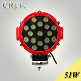 51W 7 Inch Auto LED Work Light for Vehicle