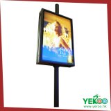Street Pole LED Strips Advertising Scrolling Light Box