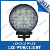 27W Round LED Work Lamp/LED Driving Light/Work Light (JG-W090-S/JG-W090-F)